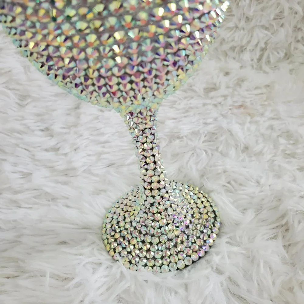 Bling Wine Glass, Rhinestone Tumbler, Bedazzled Cup